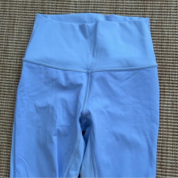 Lululemon Women’s Align Light Blue Leggings Double Lined size 4 - Picture 2 of 9